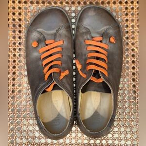 Camper ‘Peu’ Brown Leather Shoes